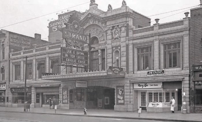 Michigan Theatre - Old Photo Of Strand (newer photo)